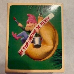 1984 Vintage Hallmark Keepsake “Fortune Cookie Elf” QX4524 — Original Box